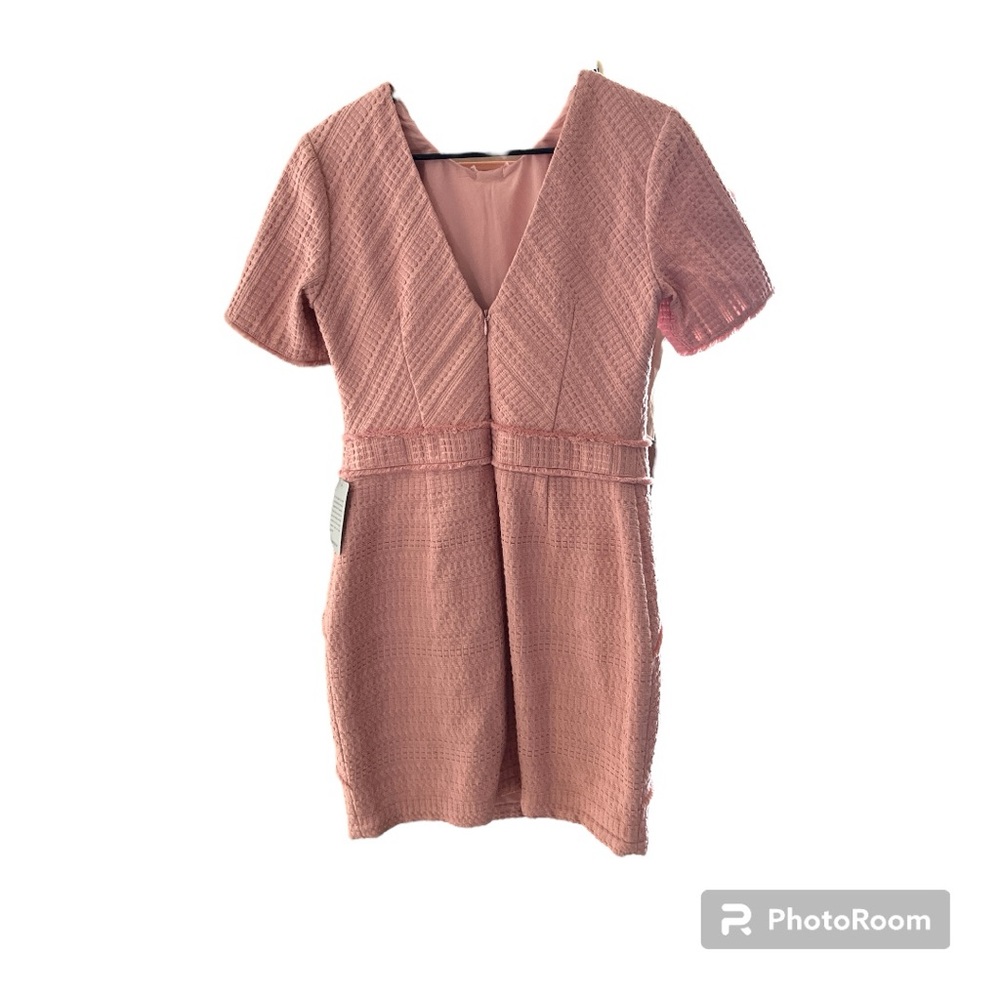 NWT Adelyn Rae pink Tessa dress size Large - Picture 2 of 4